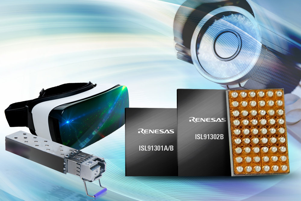 Renesas Electronics présente des PMIC multiphasés ISL91302B, ISL91301A et ISL91301B avec le meilleur rendement et la plus petite empreinte